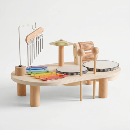 Muziekinstrumentenset – Houten Muziekspeelgoed Voor Kinderen