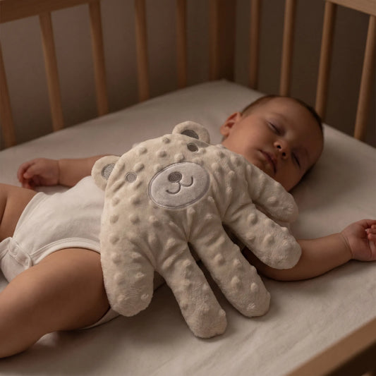 Slaapklop Handkussen – Kalmerend Baby Knuffelkussen