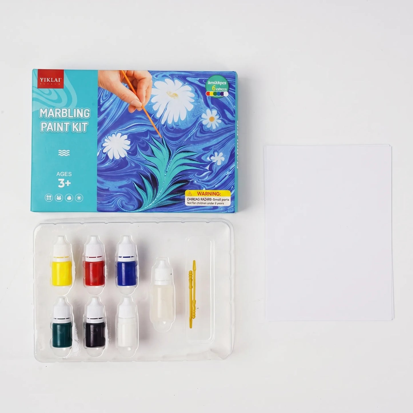 Marmerverf Set – Waterkunst Verfset Voor Kinderen
