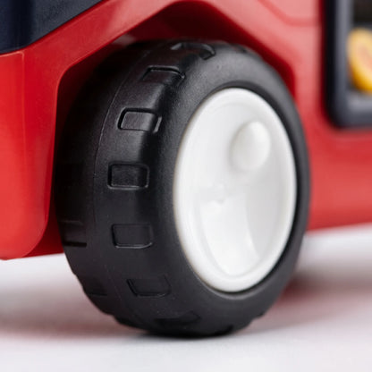 Brandweerwagen Speelgoed – Montessori Muzikale Brandweerwagen Voor Peuters