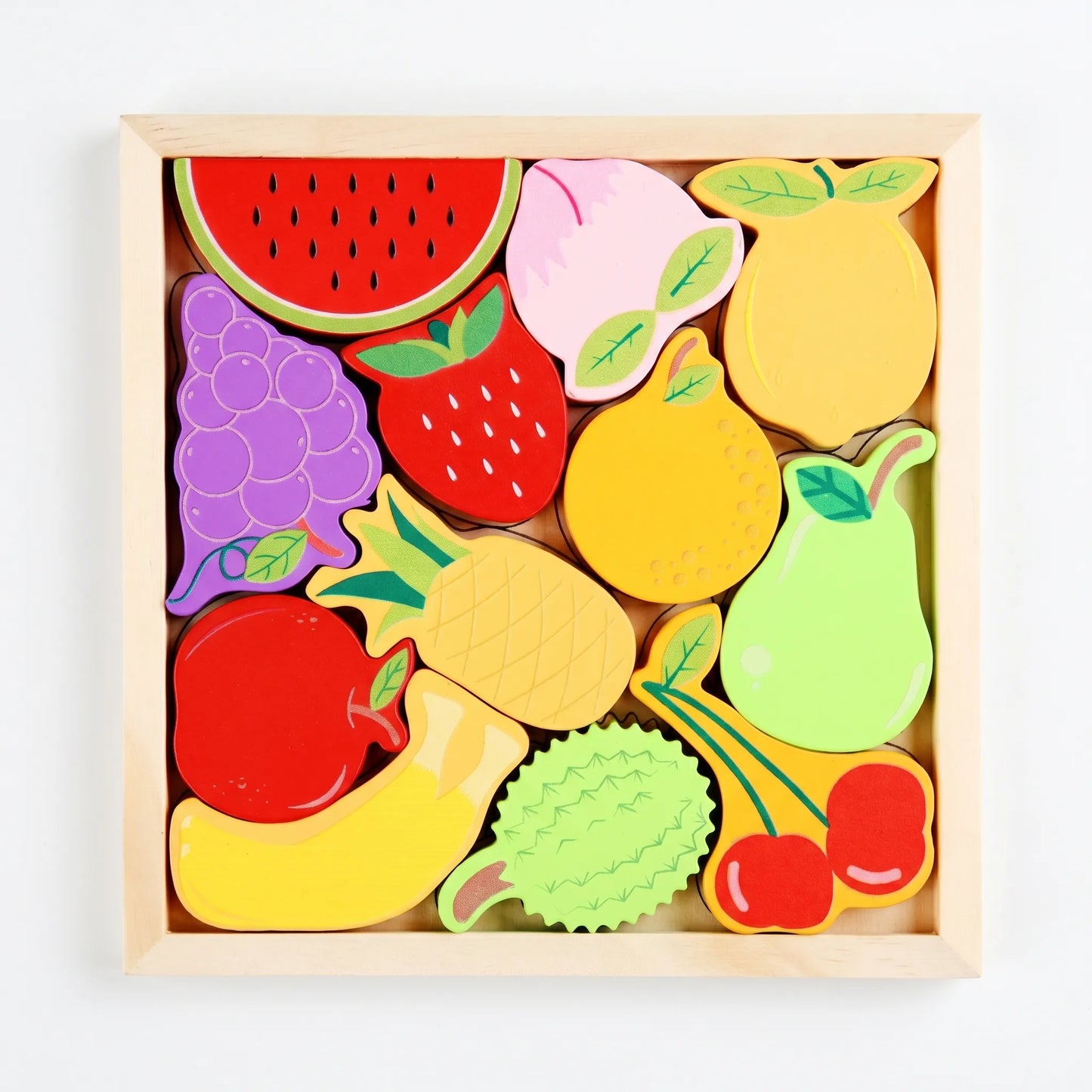 Houten Dierenpuzzel – Montessori Dieren Blokpuzzel Voor Peuters