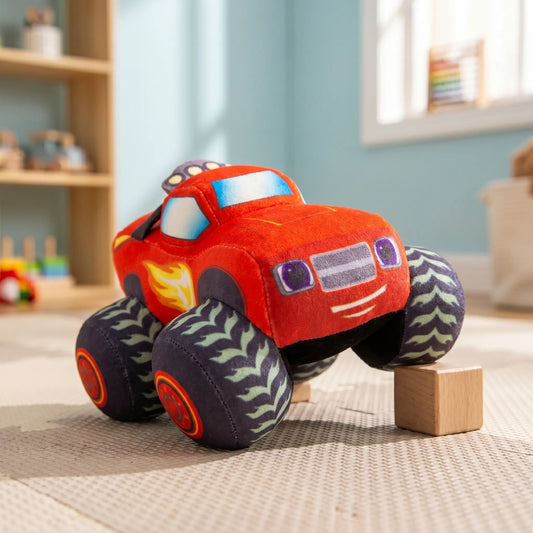 Pluche Auto – Zacht Knuffelspeelgoed Auto Voor Kinderen