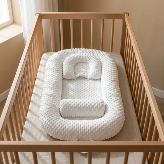 Opvouwbare Babylounger - Draagbaar Babyslaapkussen