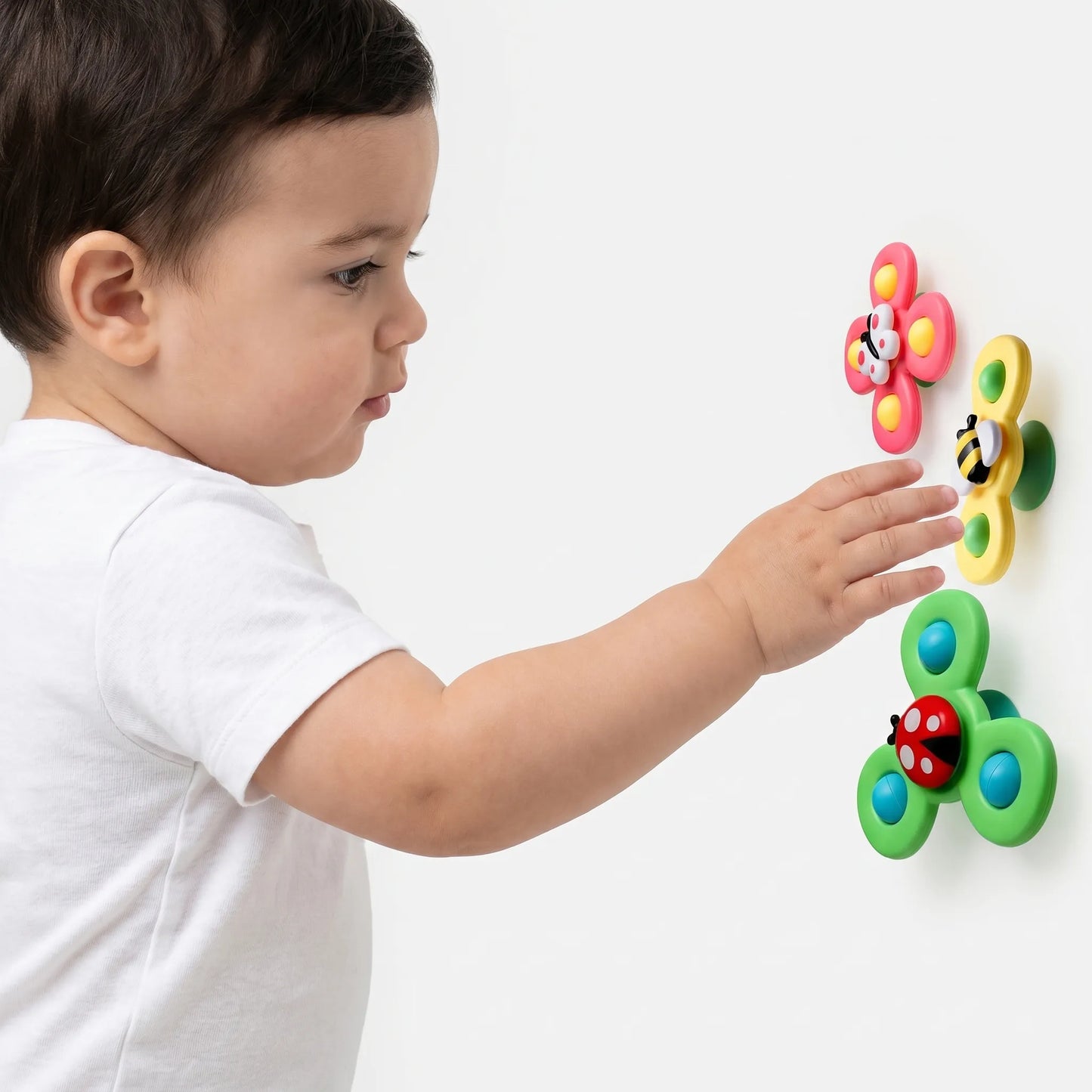 Baby Zintuiglijke Spinners – Zuignap Fidget Spinner Speelgoed