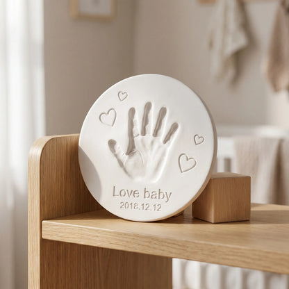 Baby Hand- En Voetafdruk Klei Set – Luchtdrogende Klei Afdrukset Voor Baby's