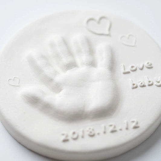 Baby Hand- En Voetafdruk Klei Set – Luchtdrogende Klei Afdrukset Voor Baby's