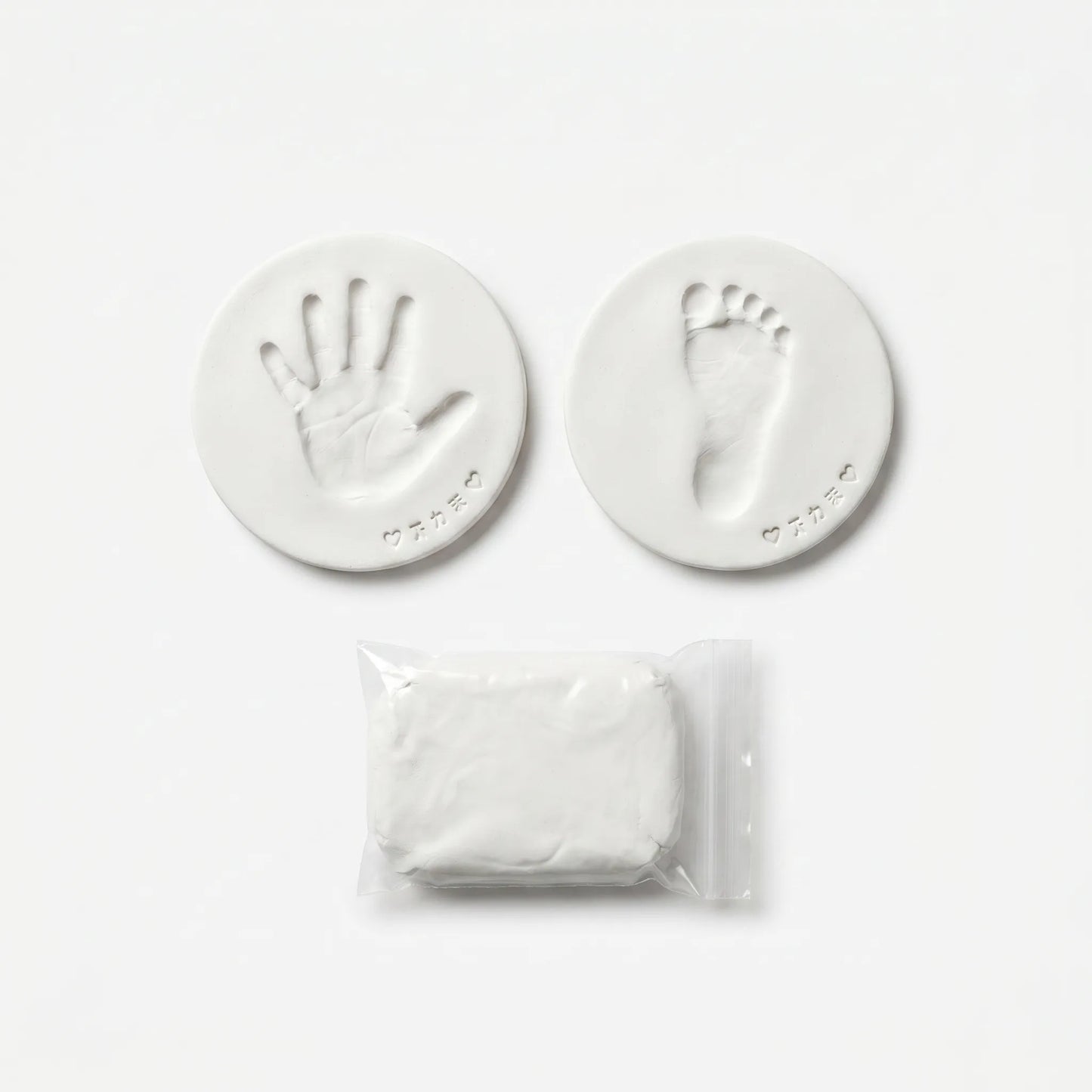 Baby Hand- En Voetafdruk Klei Set – Luchtdrogende Klei Afdrukset Voor Baby's