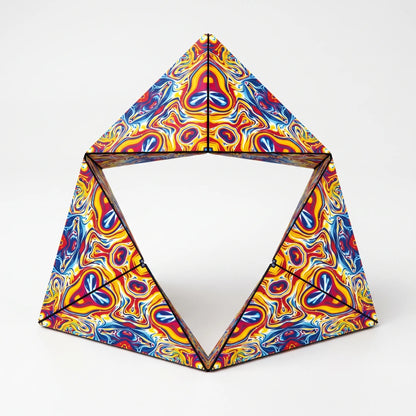 Vormveranderende Puzzeldoos – Magnetische Shashibo Kubus Geometrische Puzzel Speelgoed