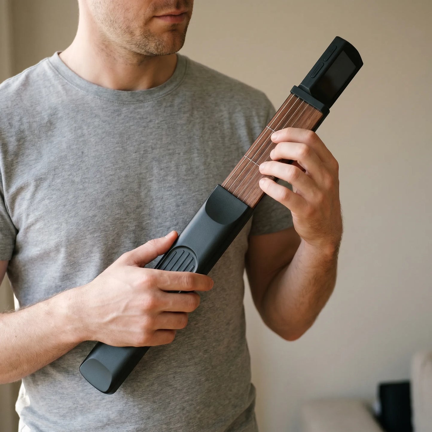 Draagbare Gitaarakkoord Trainer – Mini Zakformaat Gitaar Oefenhulpmiddel