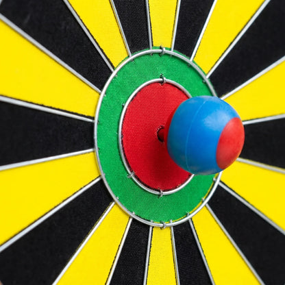 Kinder Dartbordset – Opvouwbaar Dartspel Met Kleefballen