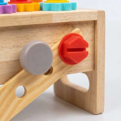 Montessori Houten Gereedschapskist – Gereedschap Speelset Voor Kinderen
