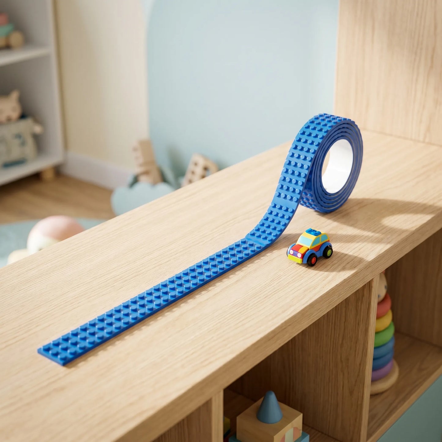 Flexibele Speelgoed Bouwsteenstrip – Siliconen Bouwtape Voor Kinderen