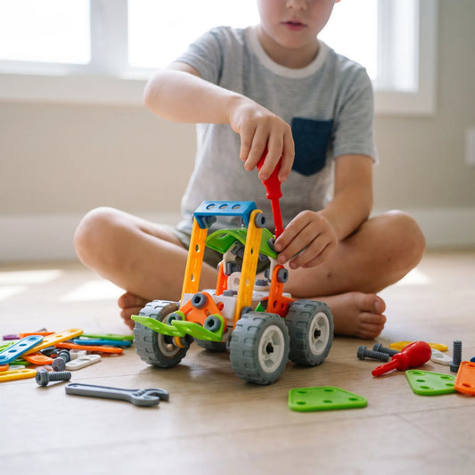 Bouwspeelgoed Voor Kinderen – 10-in-1 Constructiespeelset
