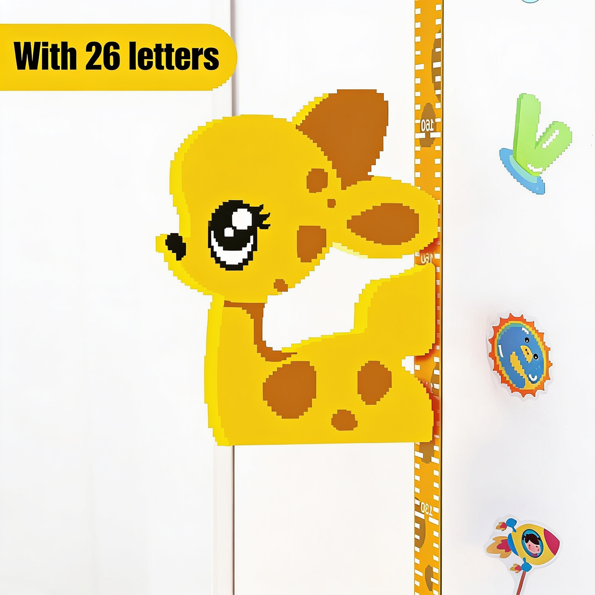 With 26 letters