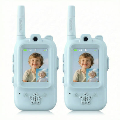 Walkie talkie voor kinderen met camera en kleurenscherm 2
