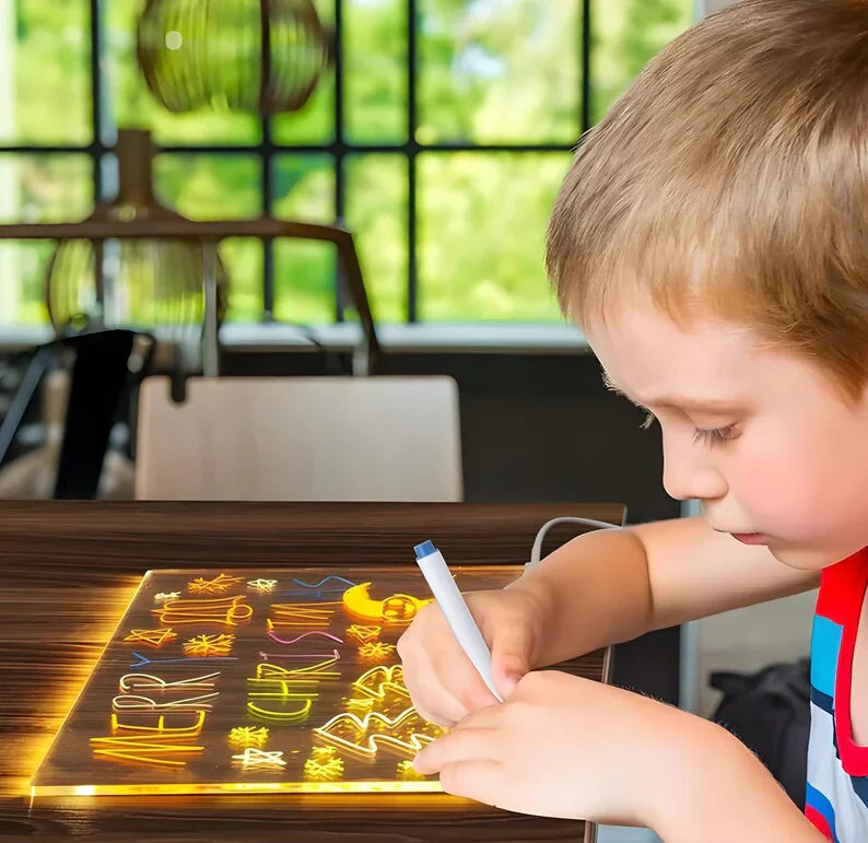 LED Tekenbord – Lichtgevend Schetsbord Voor Kinderen