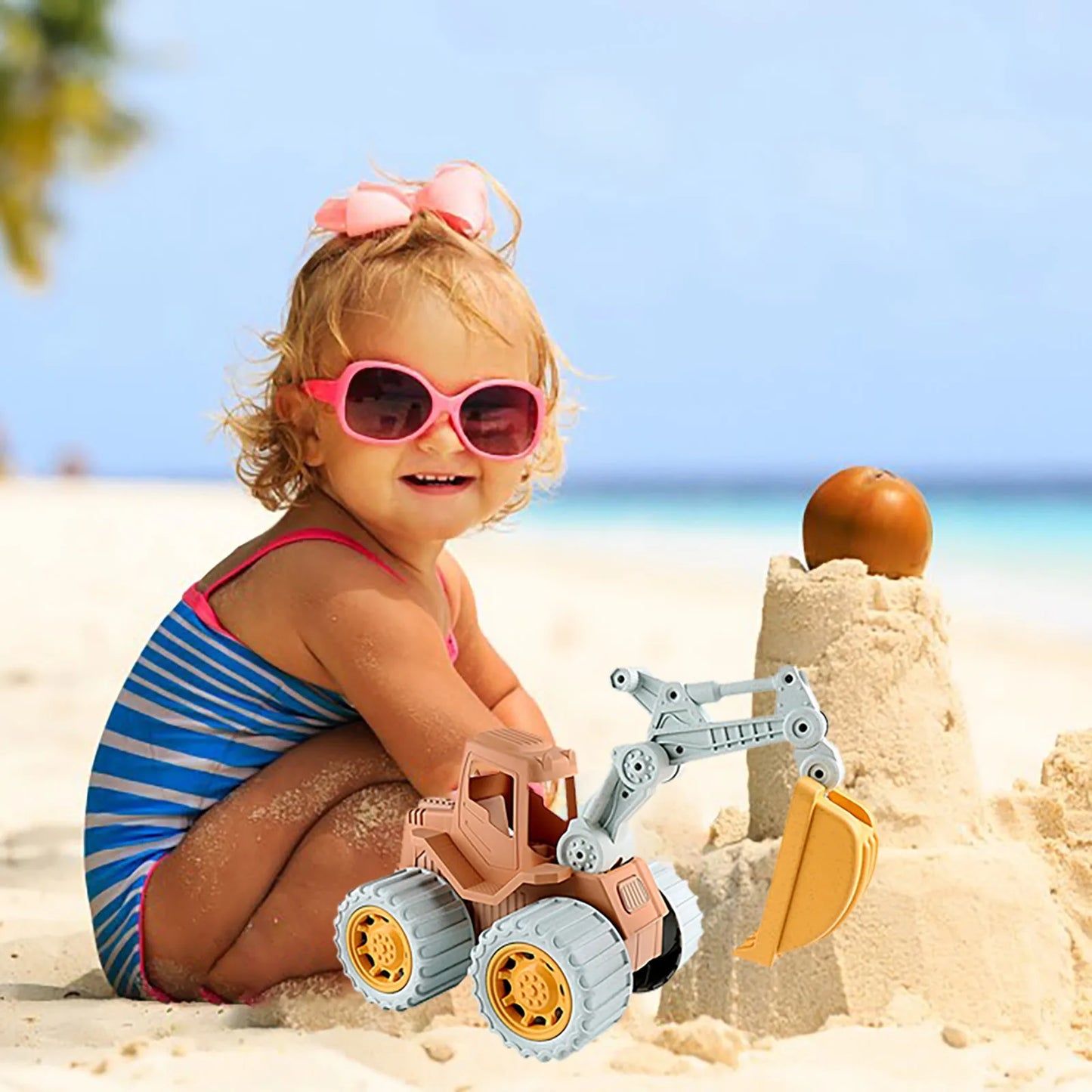 Zandgraaftruck Speelgoed – Zomer Strand Truck Speelset Voor Kinderen