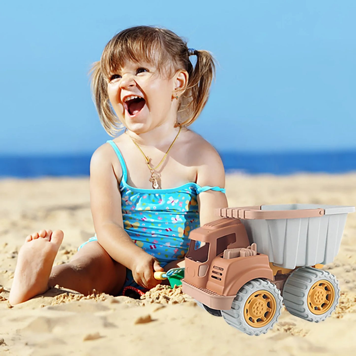 Zandgraaftruck Speelgoed – Zomer Strand Truck Speelset Voor Kinderen