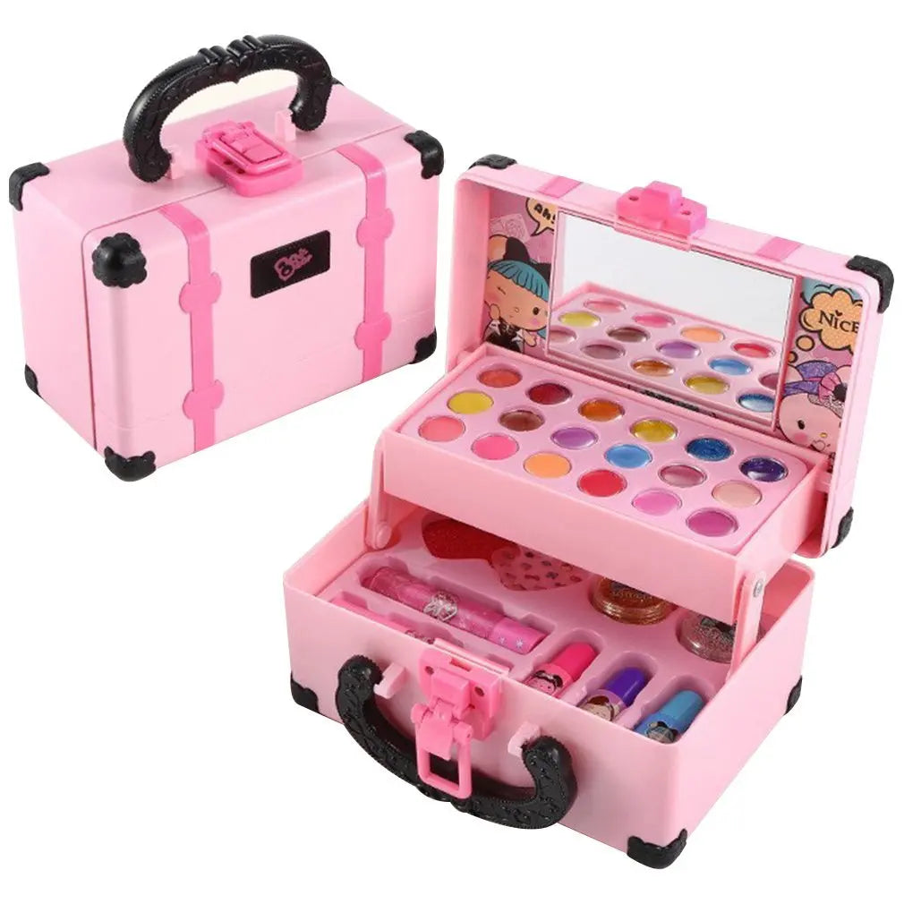 Set de maquillage jouet pour enfants - Ensemble de jeu de rôle beauté