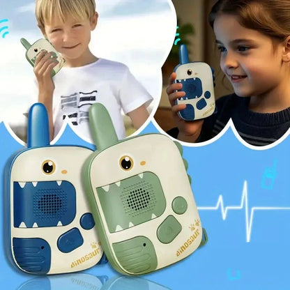 Dino walkie talkie set voor kinderen 4
