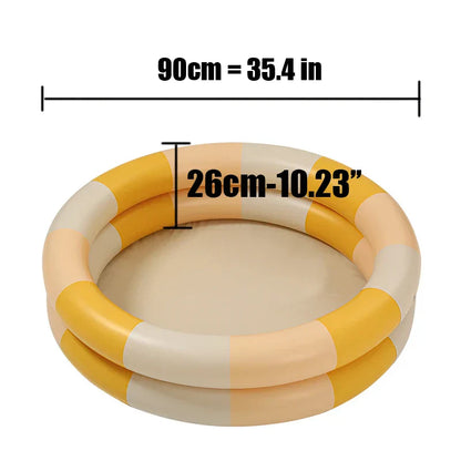 Opblaasbaar Babyzwembad – Rond Kinderbad 90 cm