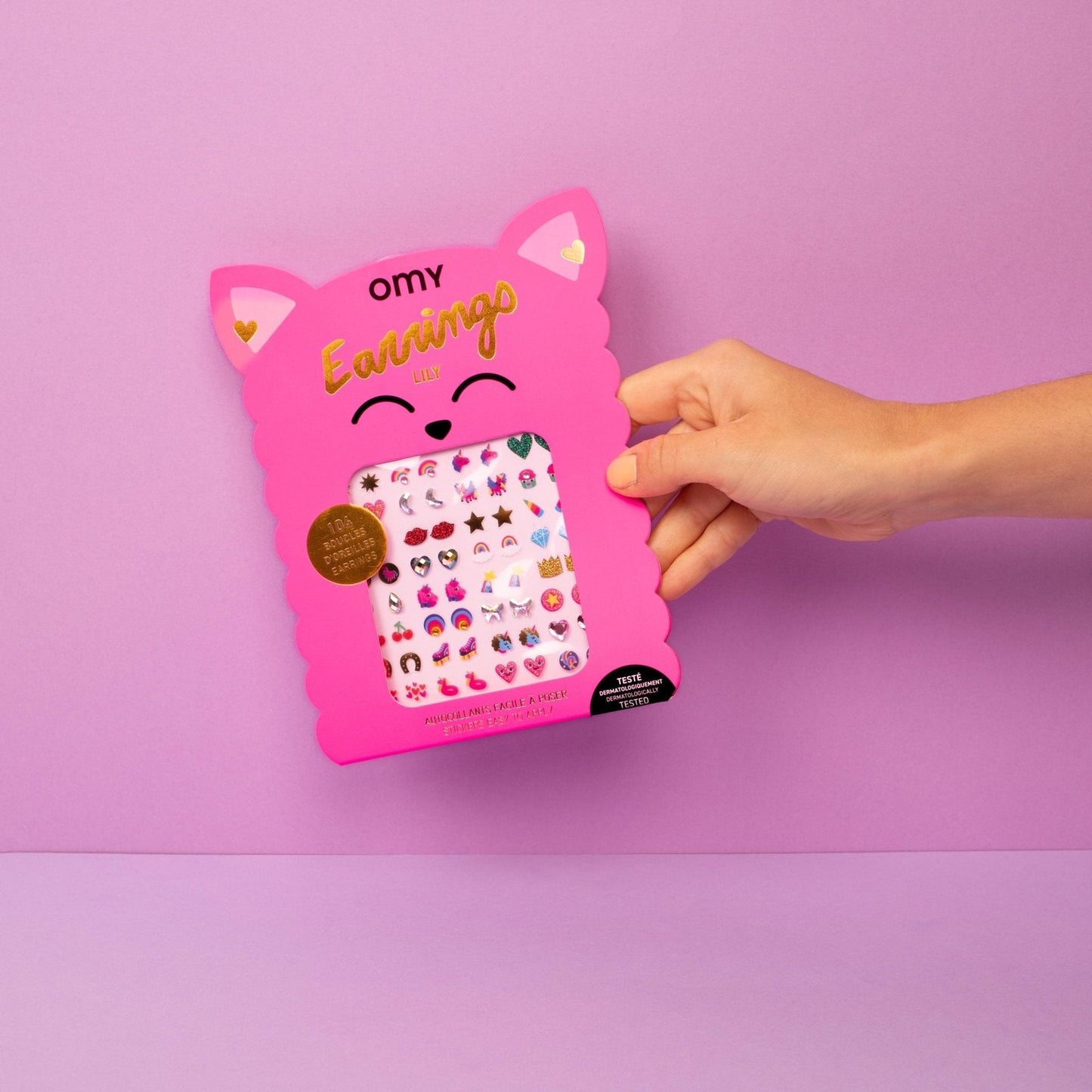 Omy Lily oorbelstickers (plakoorbellen) voor kinderen