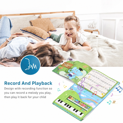 Record And Playback. Design with recording function so you can record a melody you play, then play it back for your child