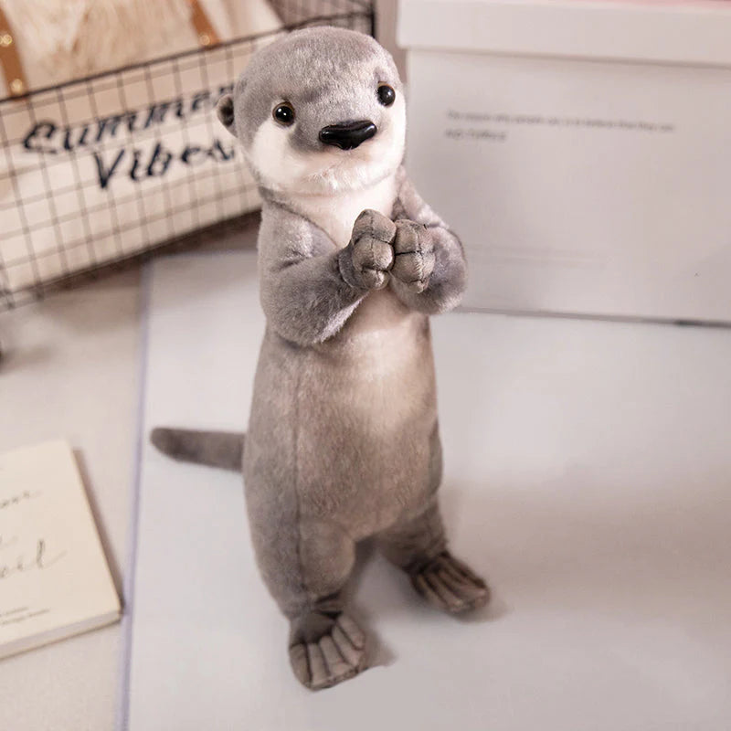 Staande Otter Knuffel – Realistisch Otter Knuffeldier