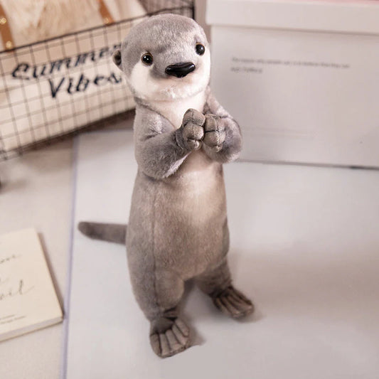 Staande Otter Knuffel – Realistisch Otter Knuffeldier