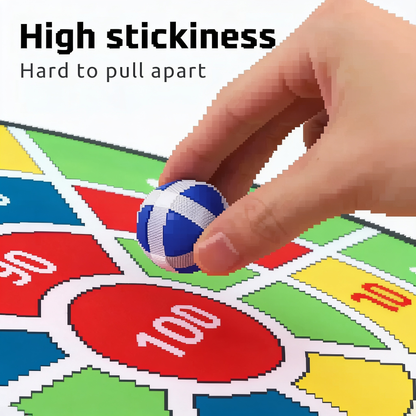 High stickiness. Hard to pull apart