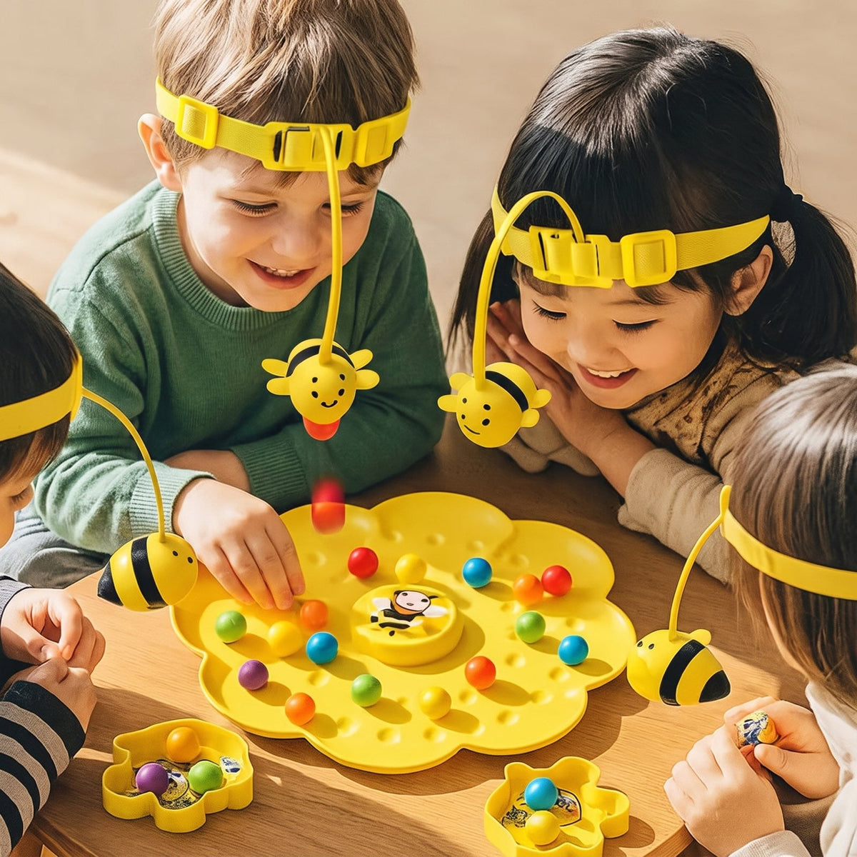 Magnetisch Bijenpollen Spel - Bijenvang Bordspel voor het Hele Gezin