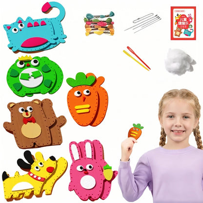 Kinder Vilt Naaisets – Leer Naaien Knutselset Voor Kinderen