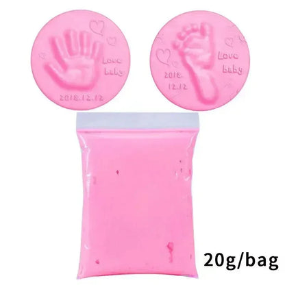 Baby Hand- En Voetafdruk Klei Set – Luchtdrogende Klei Afdrukset Voor Baby's