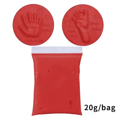 Baby Hand- En Voetafdruk Klei Set – Luchtdrogende Klei Afdrukset Voor Baby's
