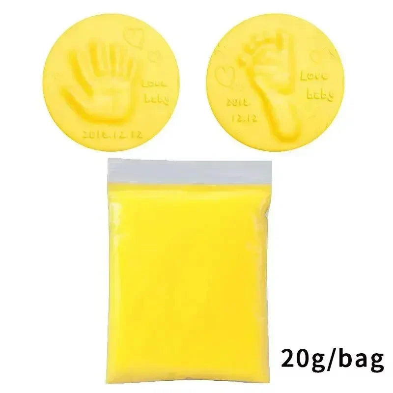 Baby Hand- En Voetafdruk Klei Set – Luchtdrogende Klei Afdrukset Voor Baby's
