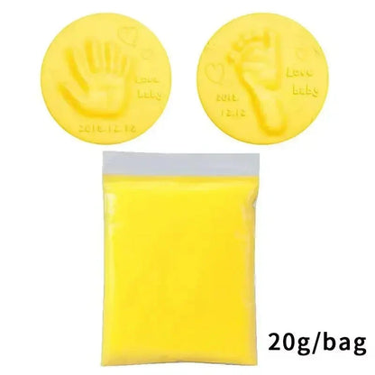 Baby Hand- En Voetafdruk Klei Set – Luchtdrogende Klei Afdrukset Voor Baby's