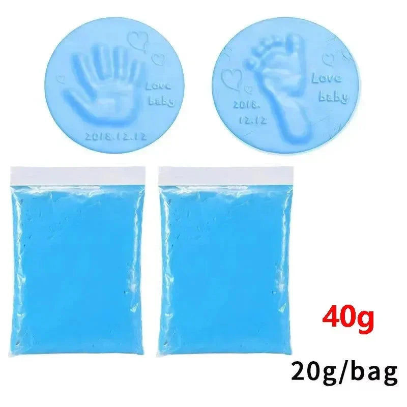 Baby Hand- En Voetafdruk Klei Set – Luchtdrogende Klei Afdrukset Voor Baby's