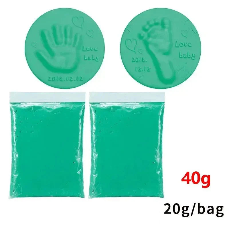Baby Hand- En Voetafdruk Klei Set – Luchtdrogende Klei Afdrukset Voor Baby's