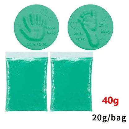 Baby Hand- En Voetafdruk Klei Set – Luchtdrogende Klei Afdrukset Voor Baby's
