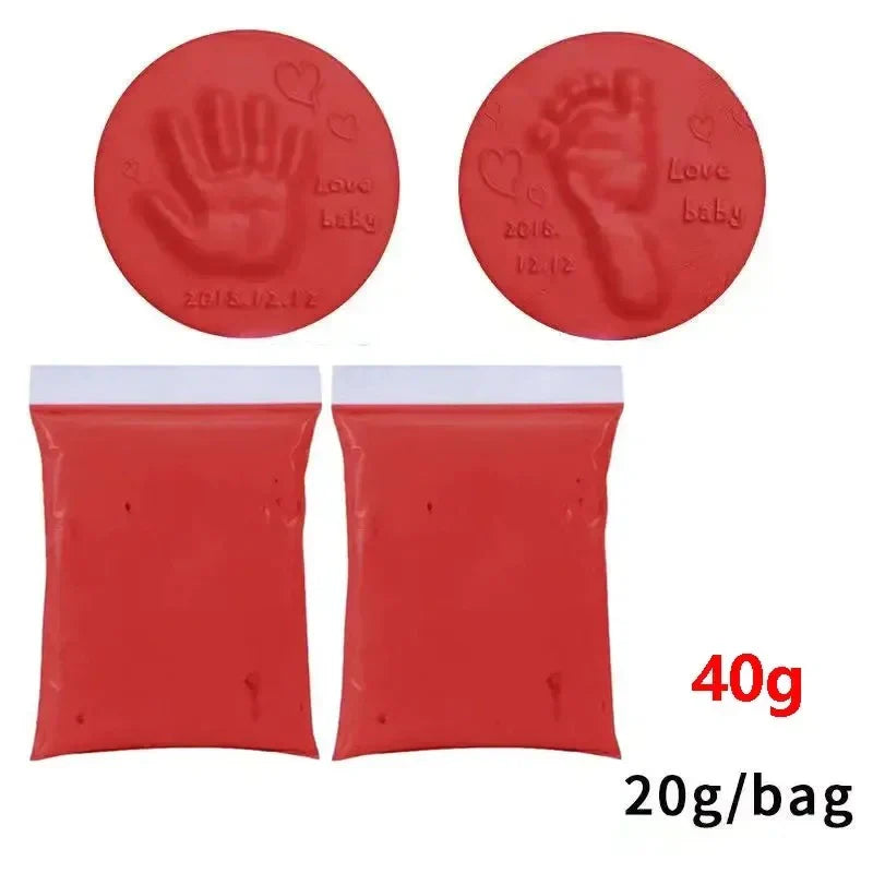 Baby Hand- En Voetafdruk Klei Set – Luchtdrogende Klei Afdrukset Voor Baby's