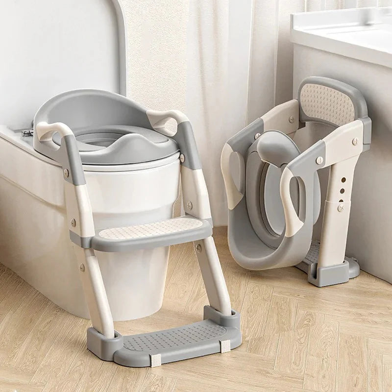 Opvouwbare Zindelijkheidstrainingsstoel – Draagbare Toilettrainer Met Trapjes