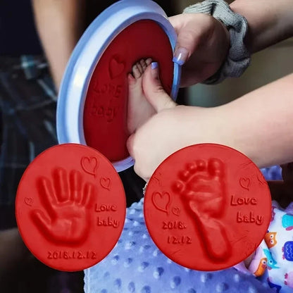 Baby Hand- En Voetafdruk Klei Set – Luchtdrogende Klei Afdrukset Voor Baby's