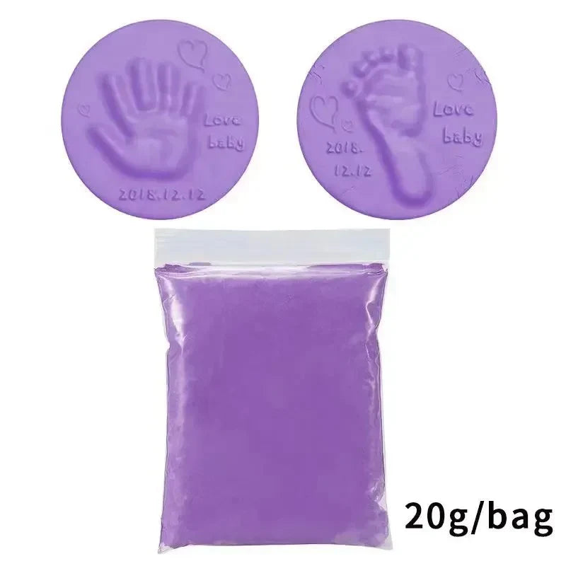 Baby Hand- En Voetafdruk Klei Set – Luchtdrogende Klei Afdrukset Voor Baby's