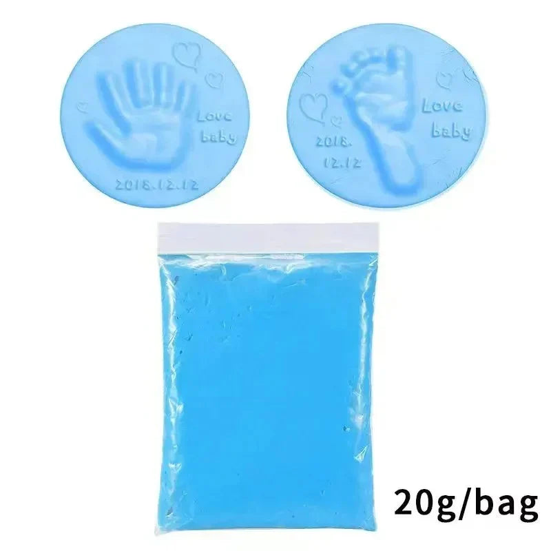 Baby Hand- En Voetafdruk Klei Set – Luchtdrogende Klei Afdrukset Voor Baby's