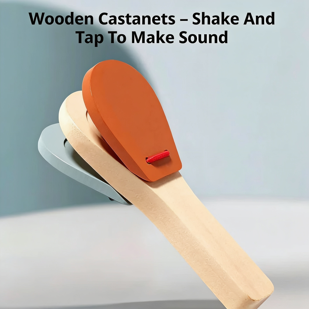 Wooden Castanets – Shake And Tap To Make Sound