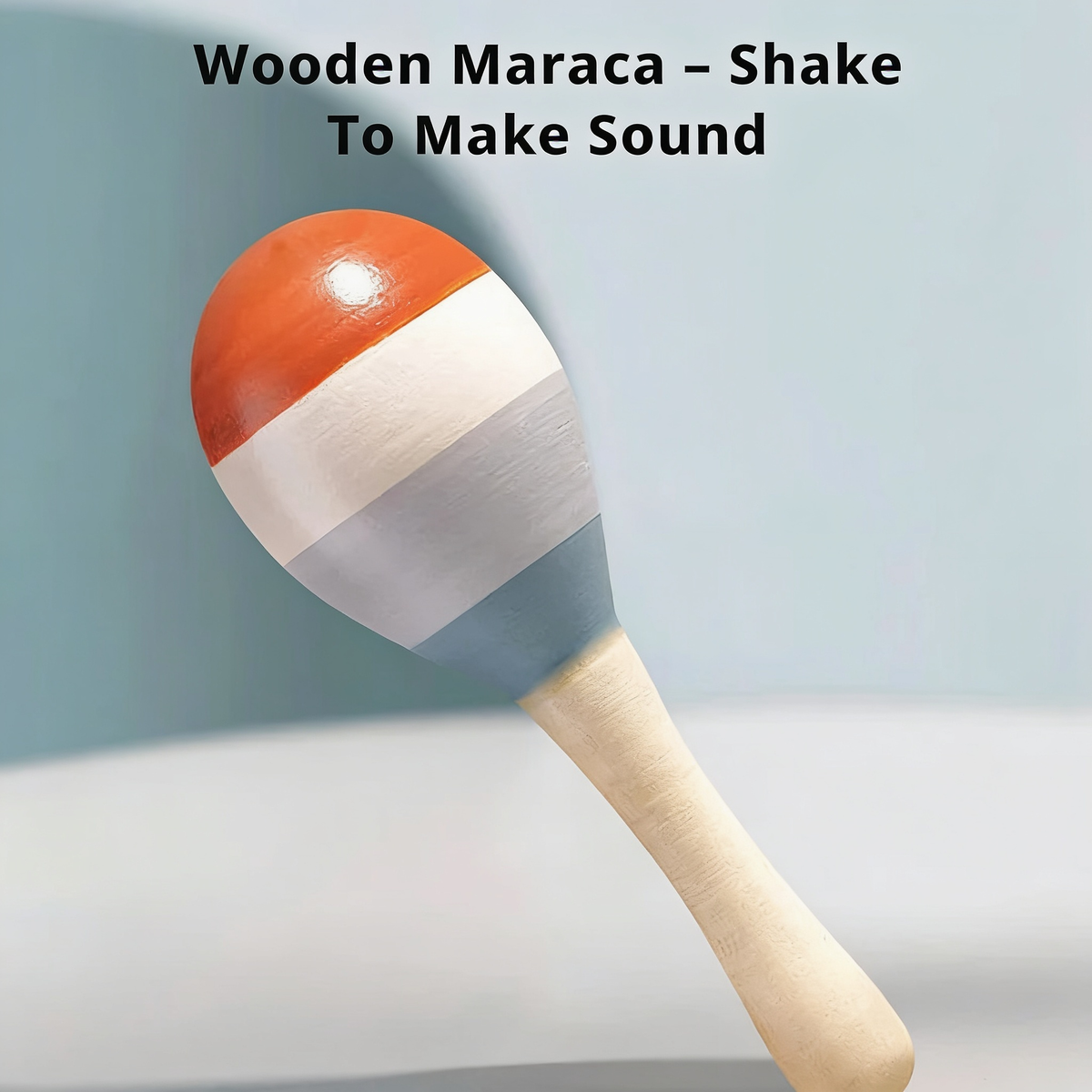Wooden Maraca – Shake To Make Sound