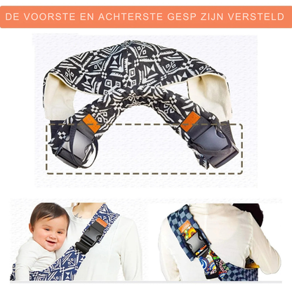 Baby Draagdoek – Handsfree Crossbody Babydrager