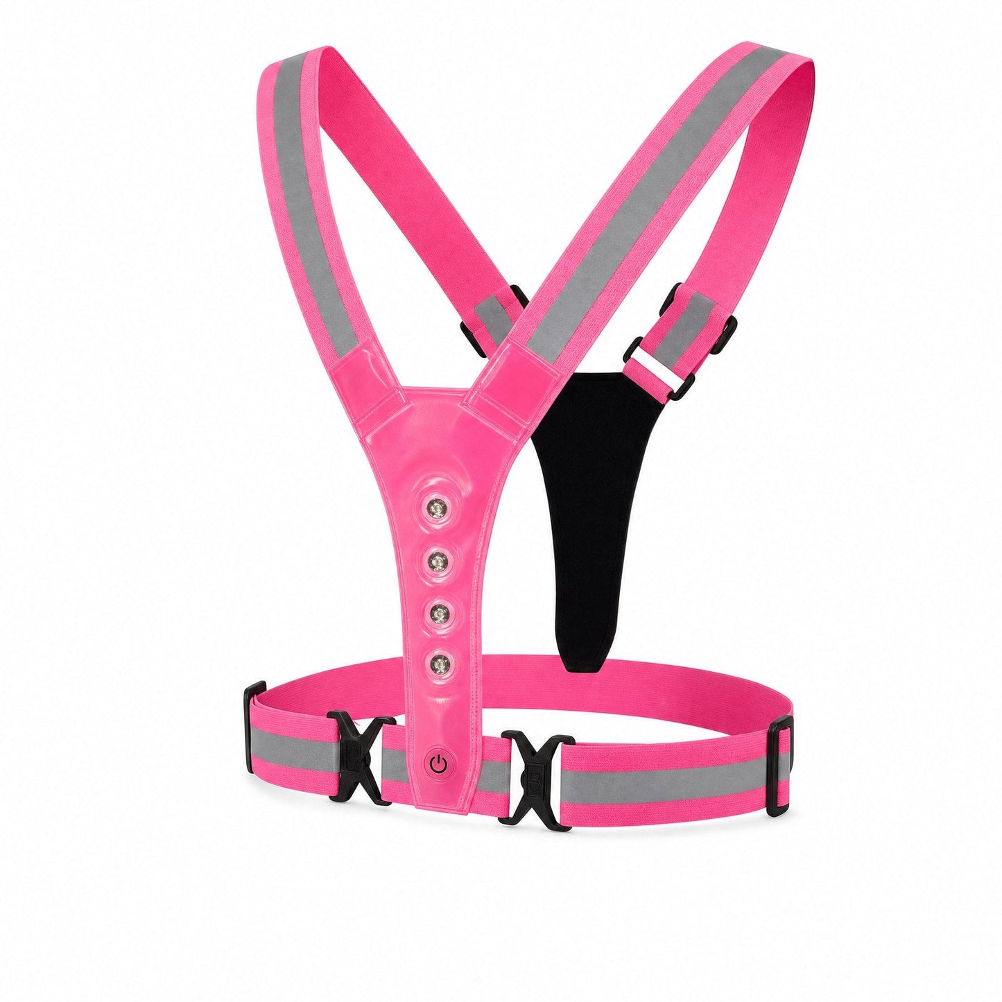 Reflecterend hesje kinderen roze