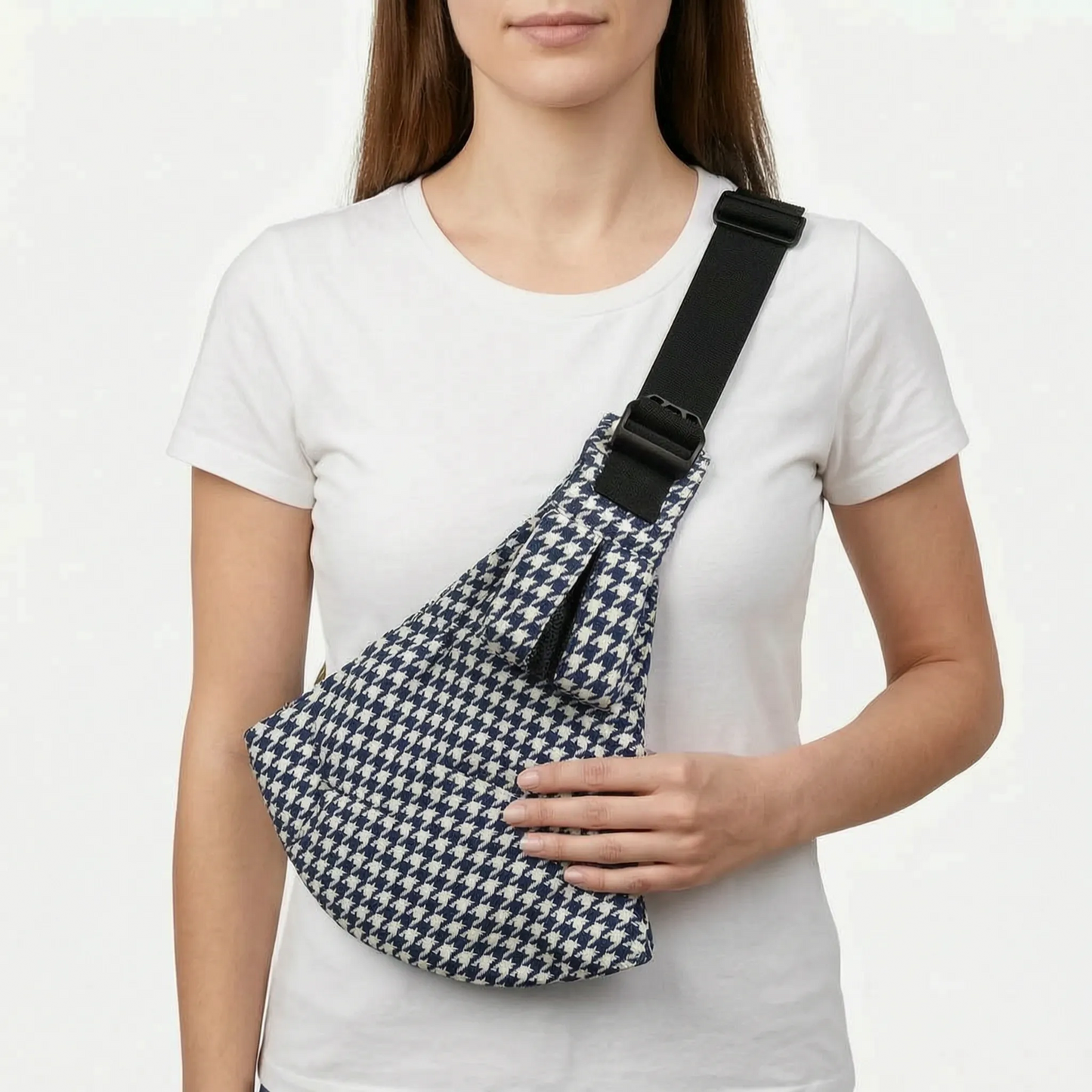 Baby Draagdoek – Handsfree Crossbody Babydrager