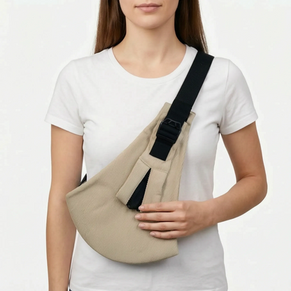 Baby Draagdoek – Handsfree Crossbody Babydrager